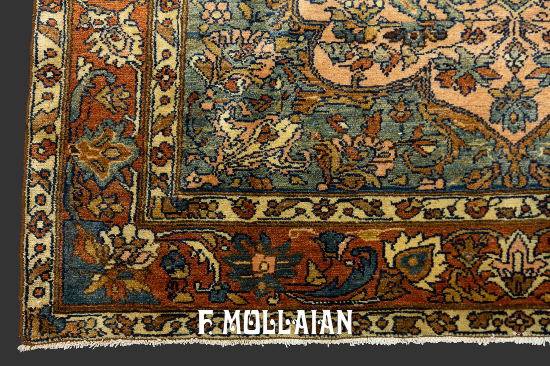 Tapis Lilian Champ de Prière Couleur Saumon n°:72660200